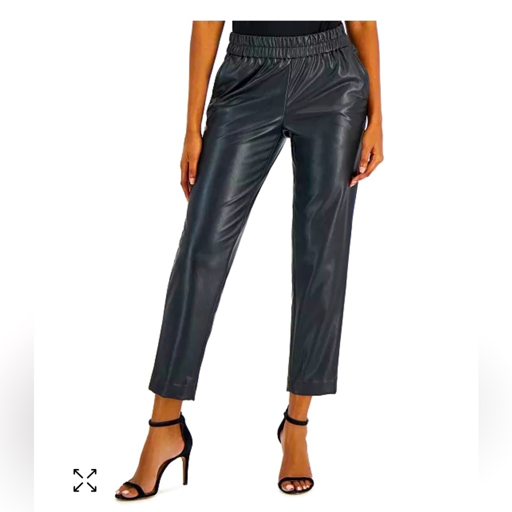Faux Leather Pants